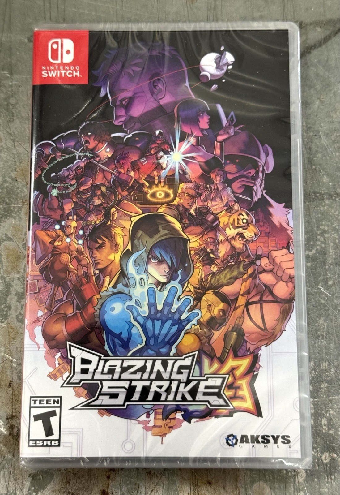 Brand New Sealed Blazing Strike Nintendo Switch Game