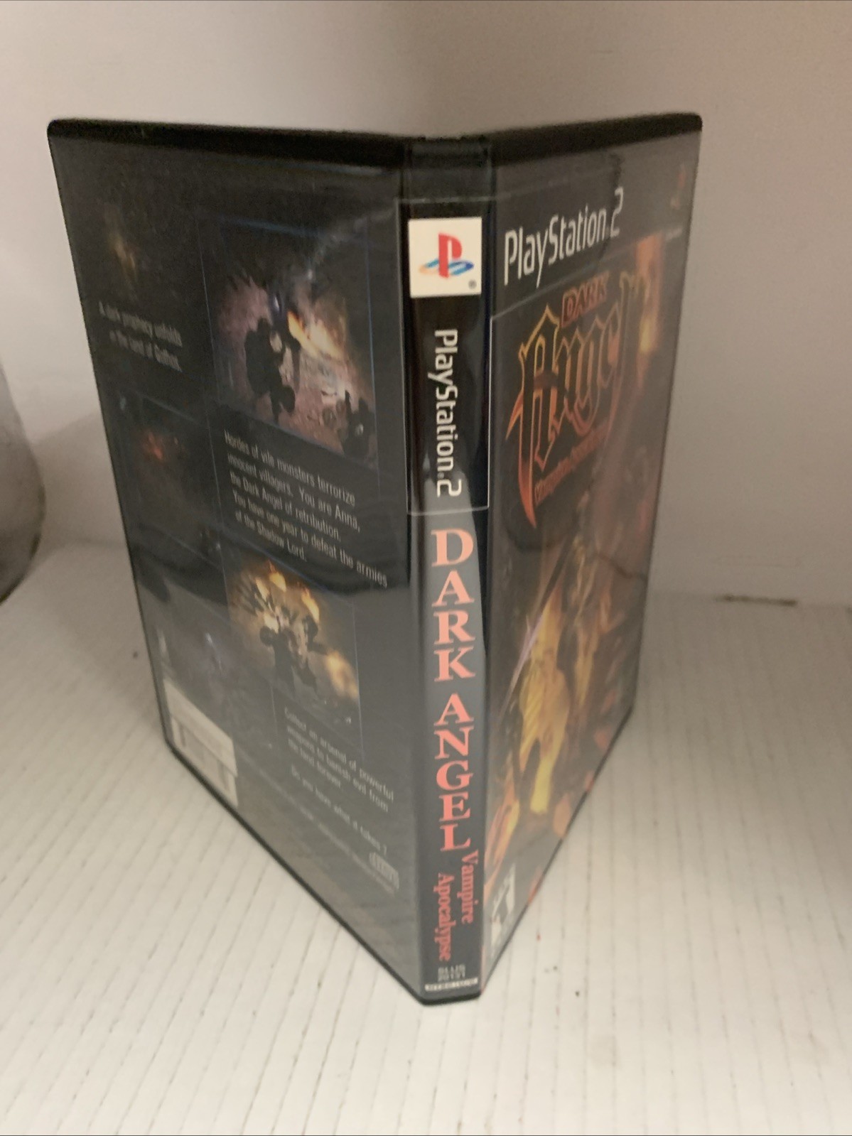 Dark Angel Vampire Apocalypse (PlayStation PS2) Complete Mint Condition See Pics