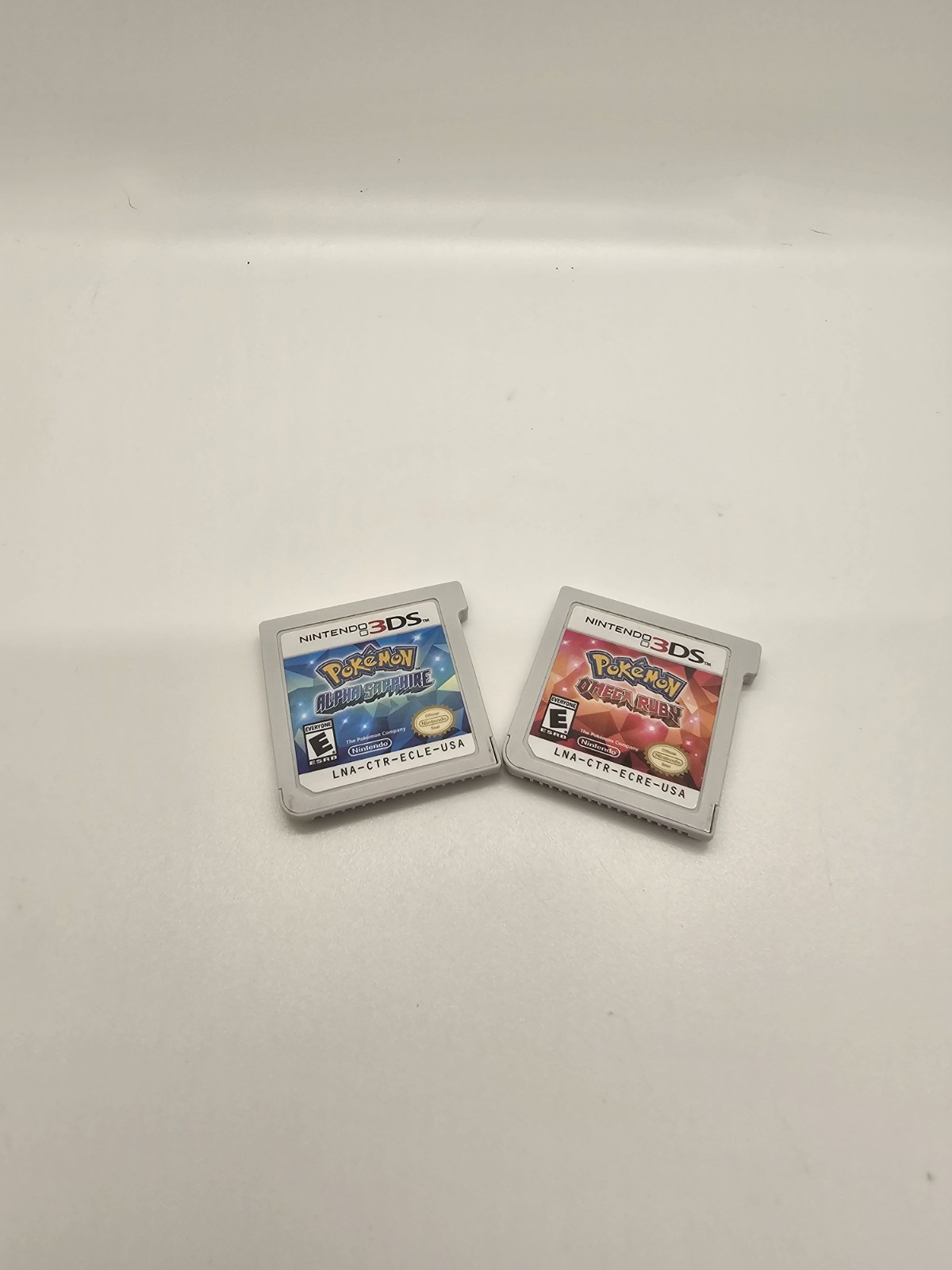 Pokemon: Alpha Sapphire and Pokemon: Omega Ruby Nintendo 3DS 2 game bundle