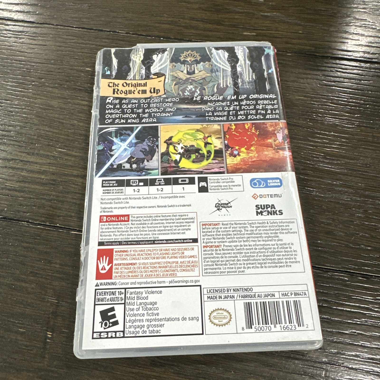Absolum (Nintendo Switch) BRAND NEW Damaged Case