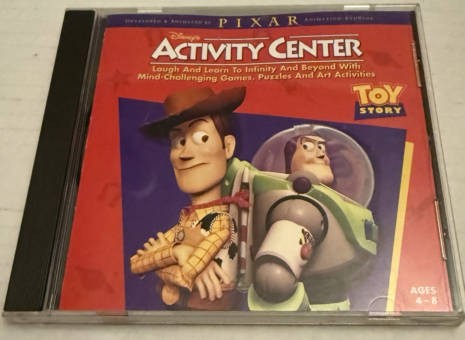 Disney’s Toy Story Activity Center (Windows/Mac/PC, 1996) Complete, CIB – Tested