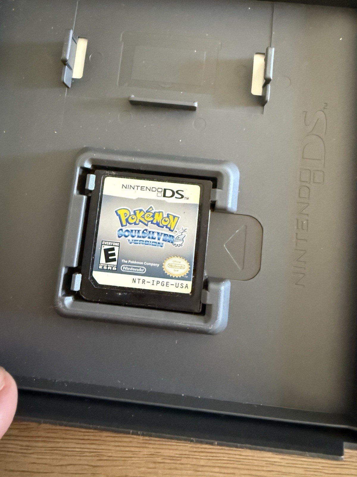 Pokemon SoulSilver Version DS 2010Authentic Game Case Instructions Tested Works