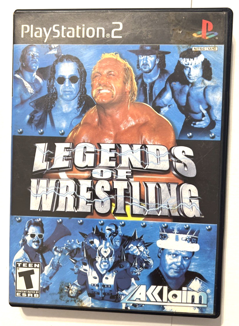 Legends of Wrestling Wrestling Martial Arts PS2 PlayStation 2