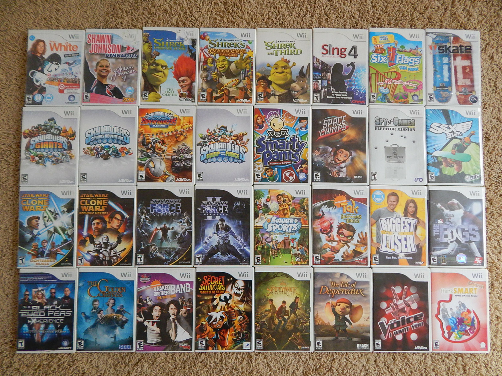 Nintendo Wii Games! Choose from Selection! $3.95-$5.95 Each! Buy 3 Get 4th Free!