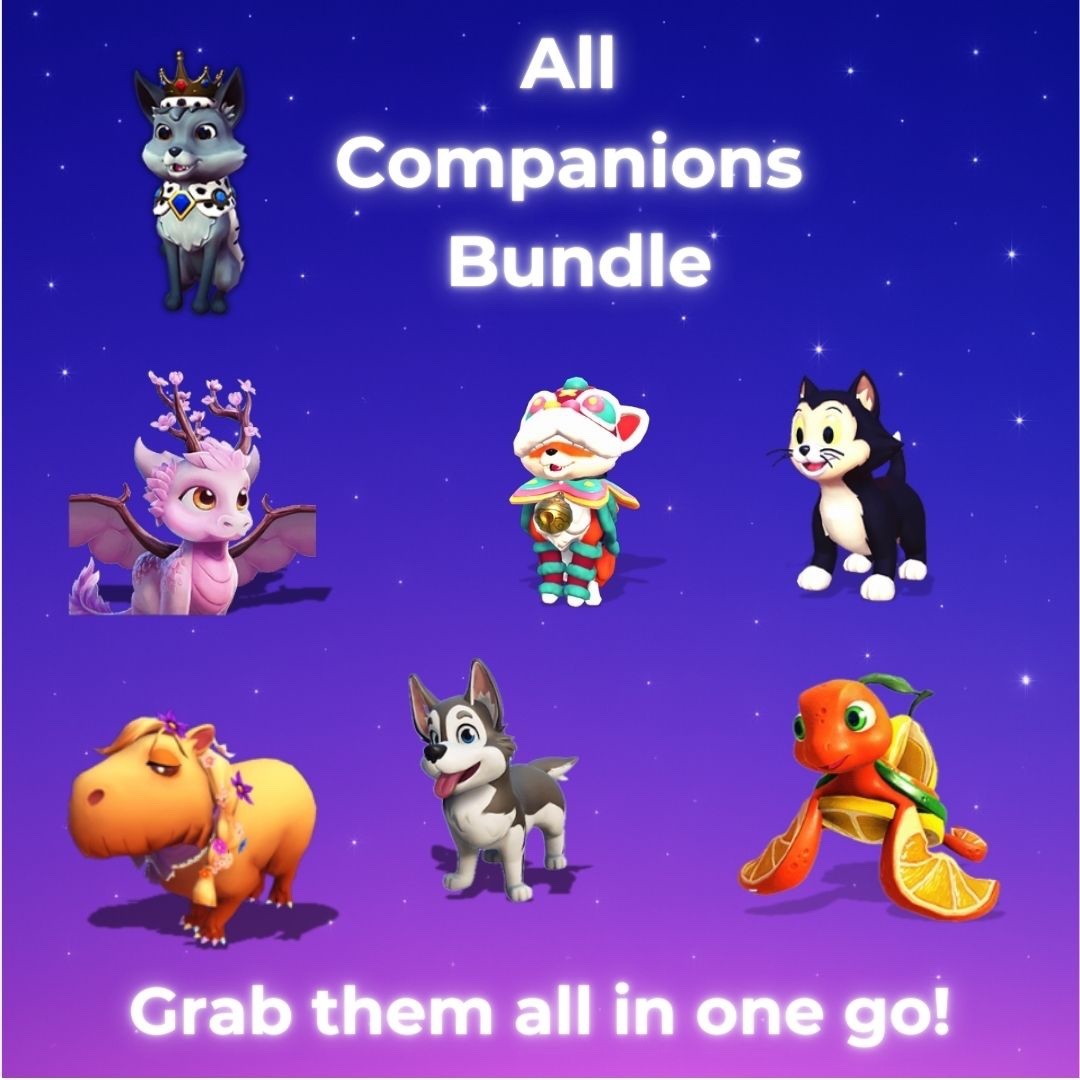 Disney Dreamlight Valley – Premium Companions | Complete Bundle