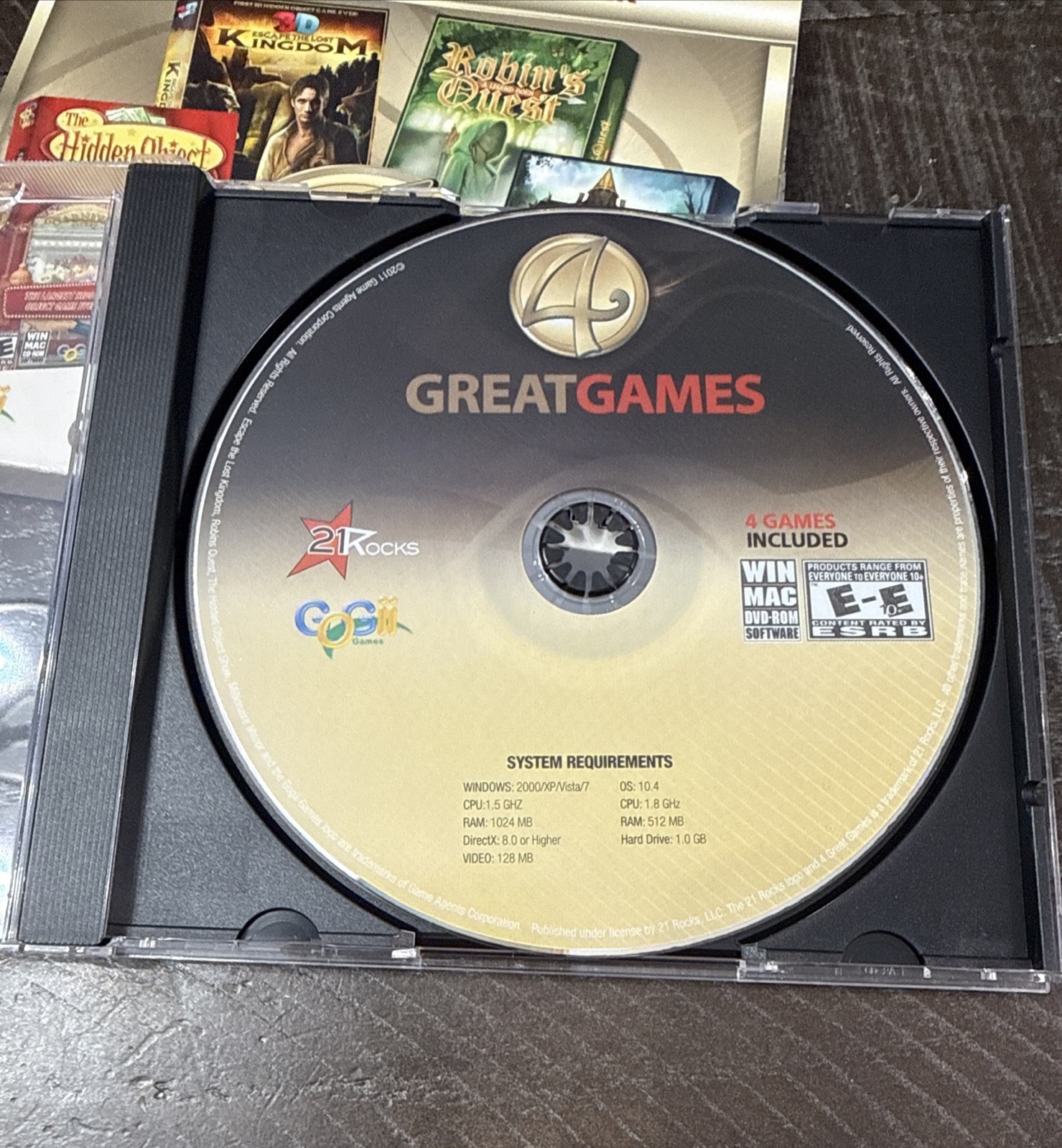 Gogii’s Solid Gold 4 Pack (Windows/Mac, 2011)