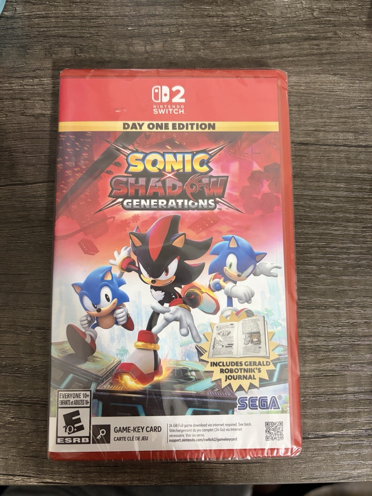 Sonic X Shadow Generations for Nintendo Switch 2 Day One Edition (Sealed)