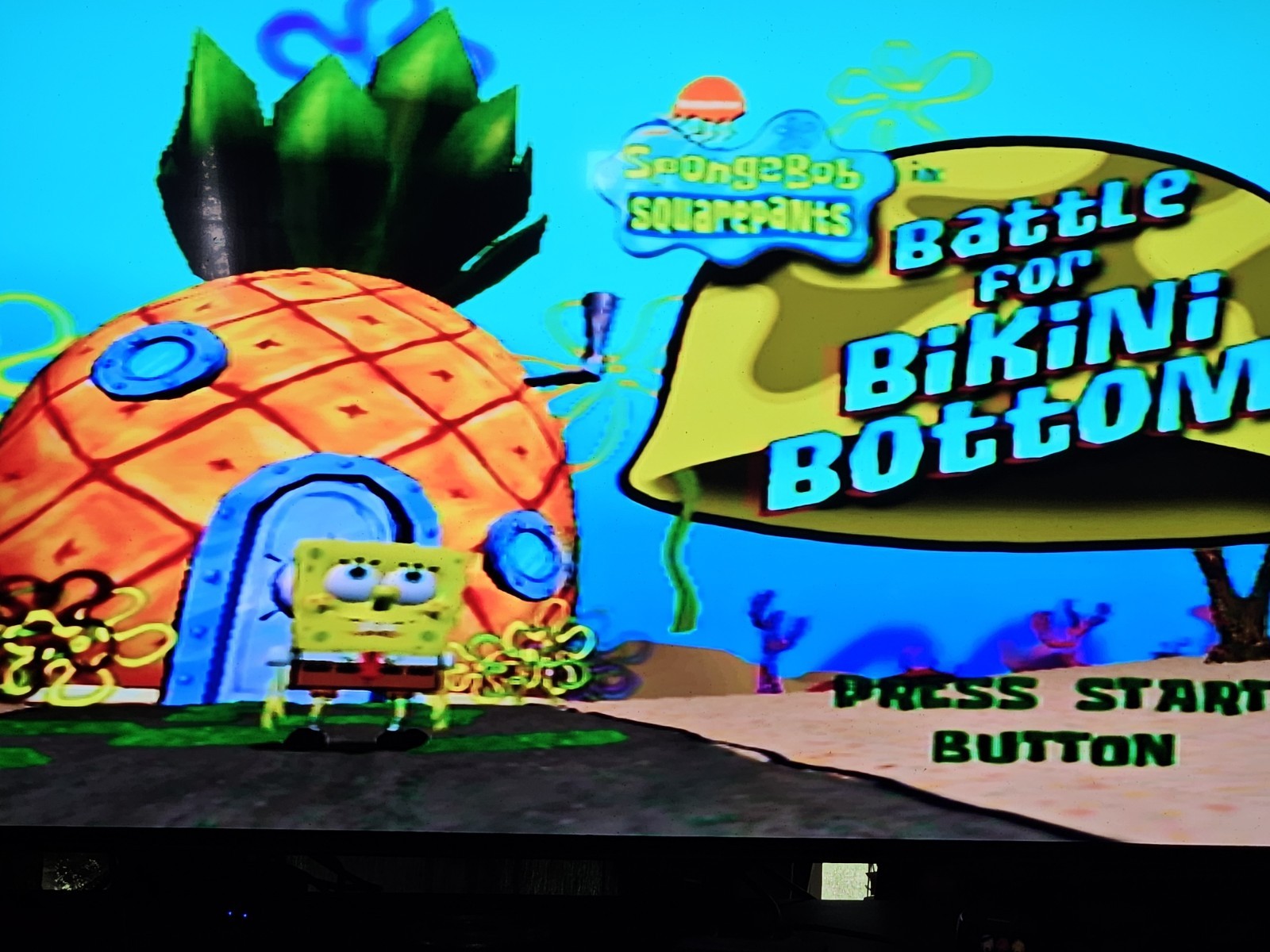 SpongeBob SquarePants Battle for Bikini Bottom / PlayStation 2 / Clean / Read