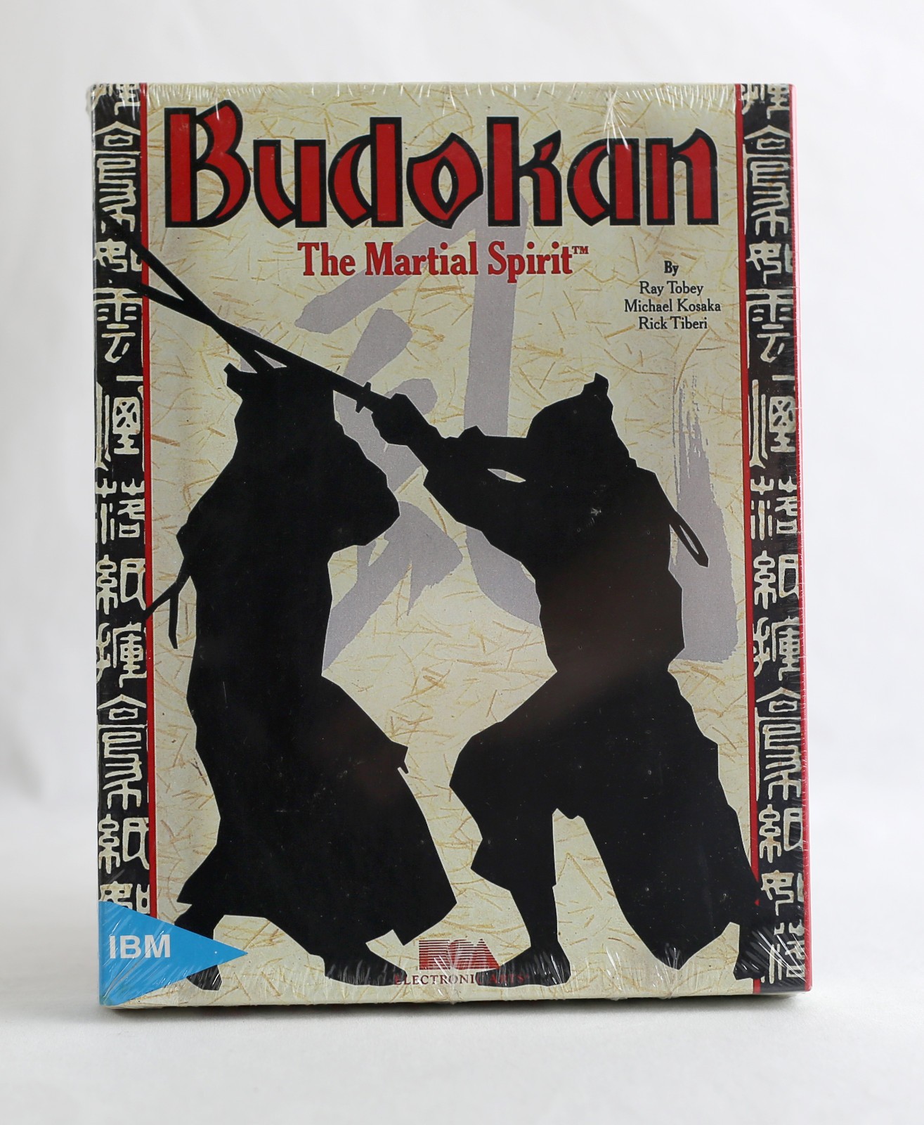 SEALED 1989 Budokan The Martial Spirit Electronic Arts Big Box PC