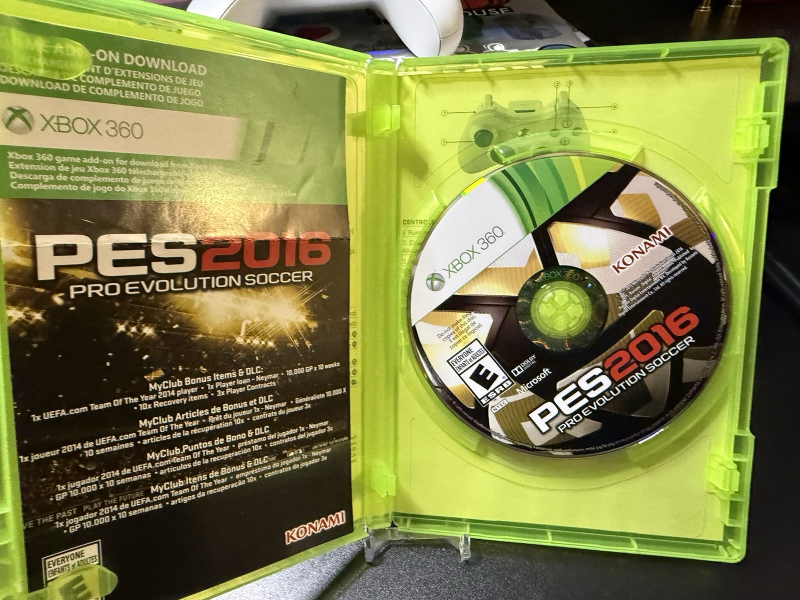 Pro Evolution Soccer 2016 (Microsoft Xbox 360 2015)