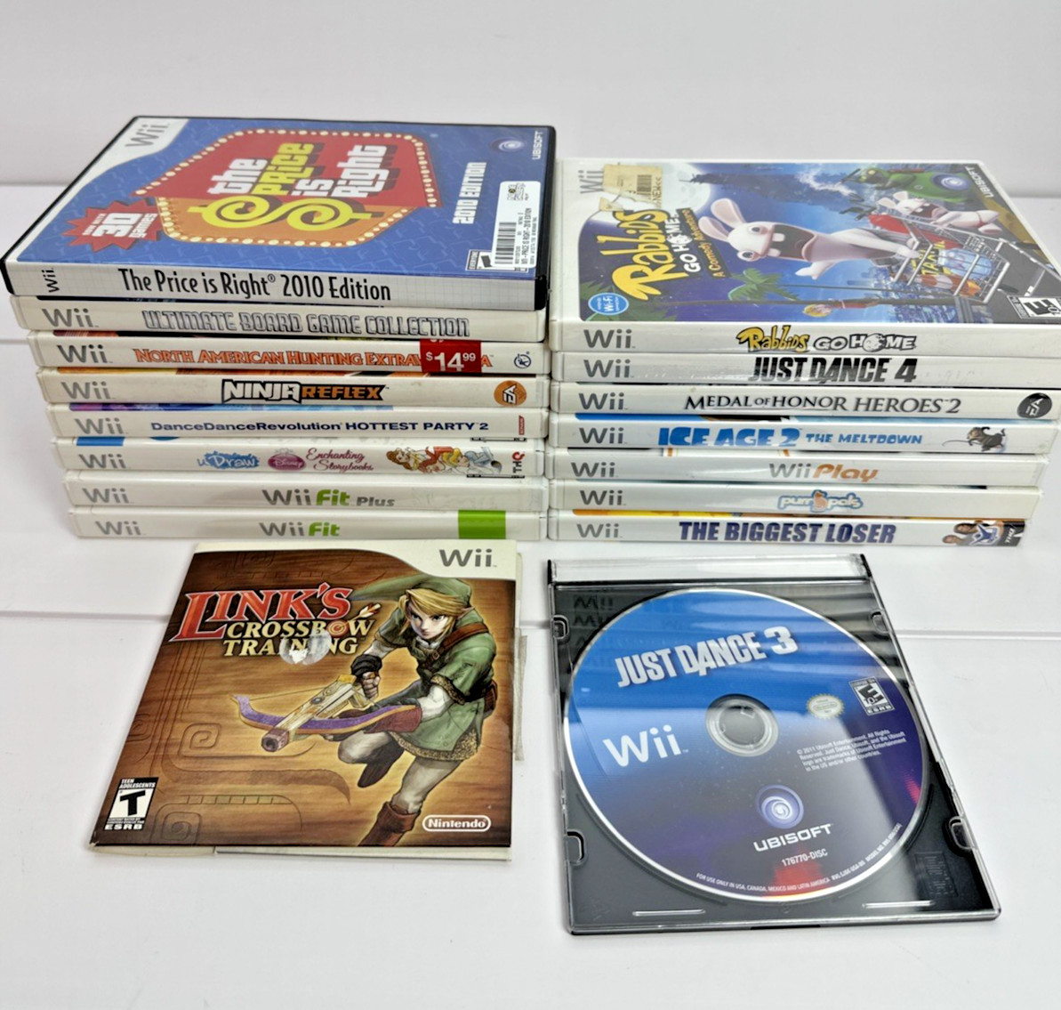 Lot Of 17 Nintendo Wii Games 14 CIB Tested Working