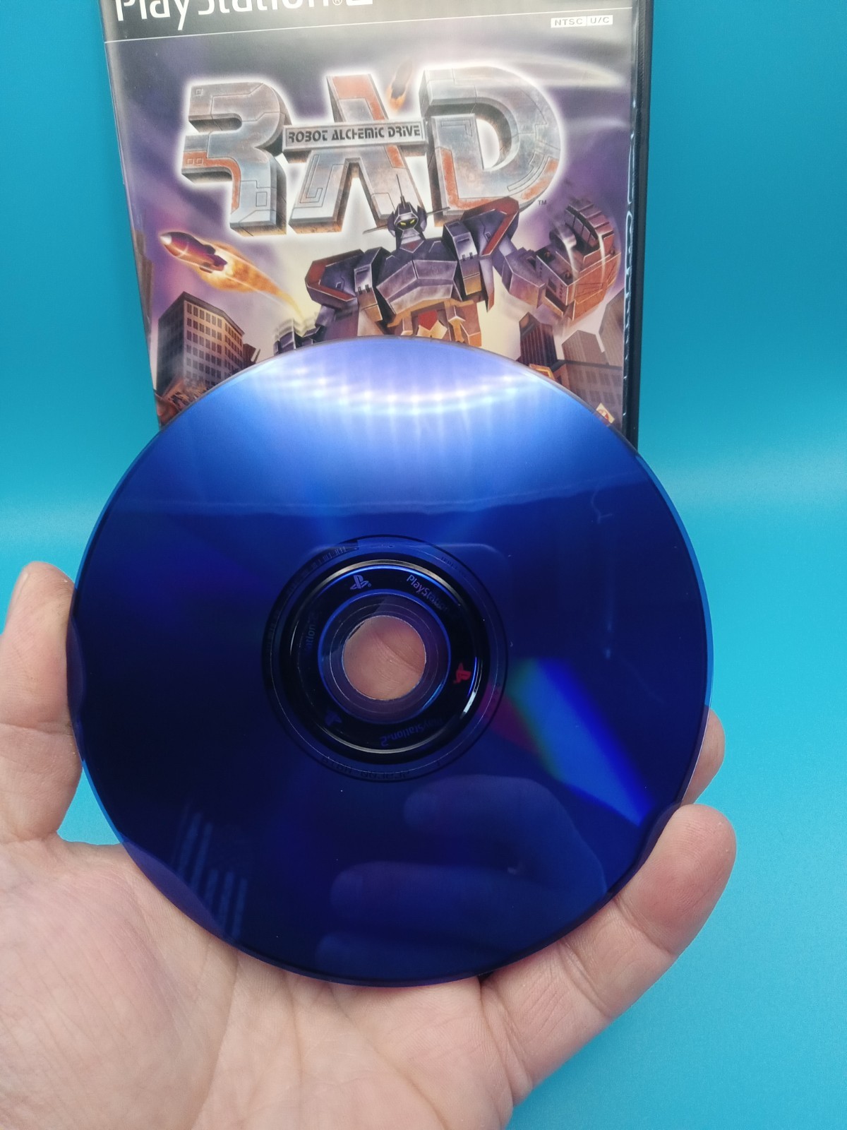 Robot Alchemic Drive RAD for PlayStation 2 Black Label, Complete, Tested