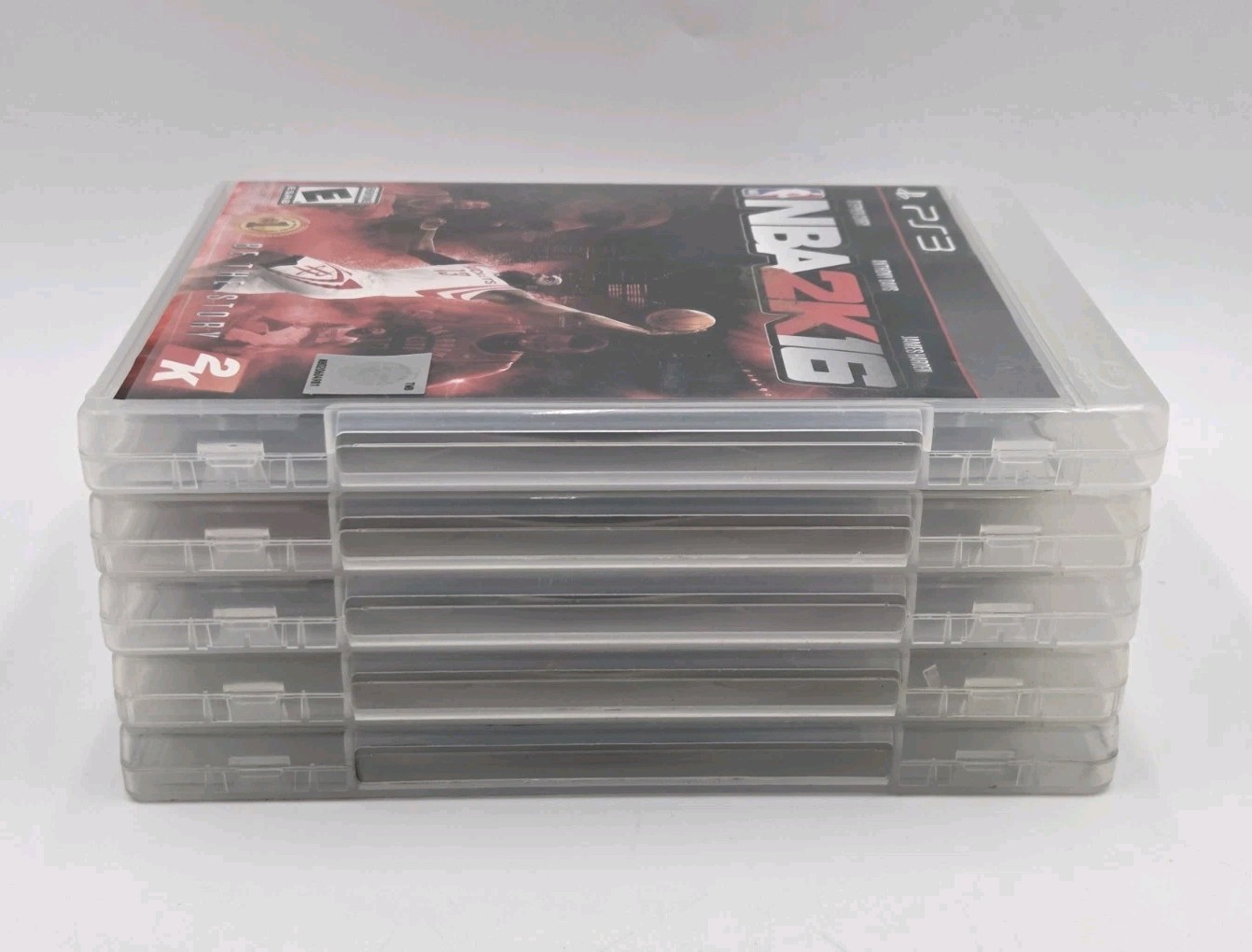 NBA 2K Video Game Lot 5 PlayStation 3 (PS3) 2K12,2K13,2K14,2K15 & 2K16 Tested