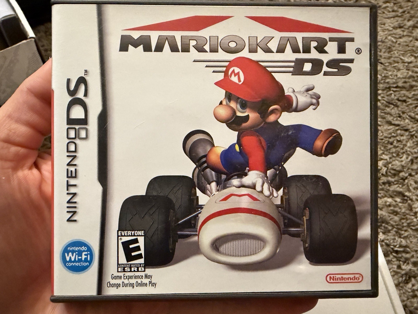 Mario Kart DS (Nintendo DS, 2005) CIB w/ Manual, Works+Clean