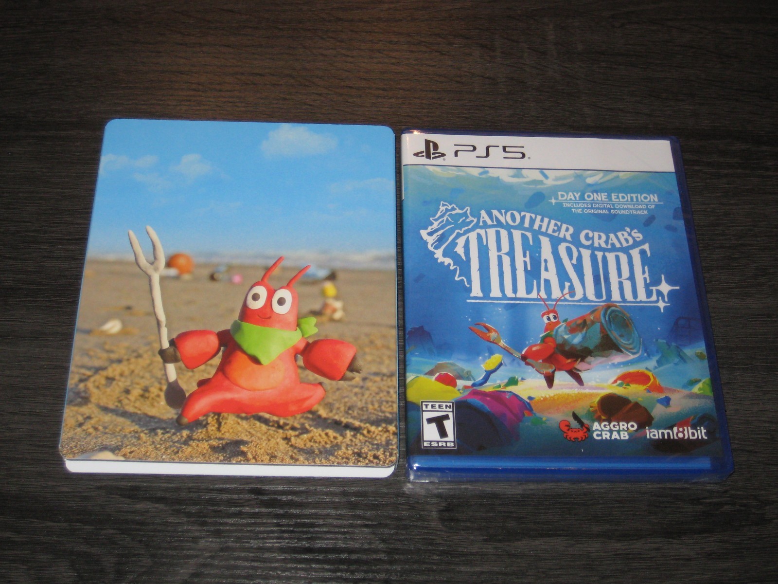 ANOTHER CRAB’S TREASURE w/ iam8bit excl Slipcover Brand New Sealed PS5 OOP