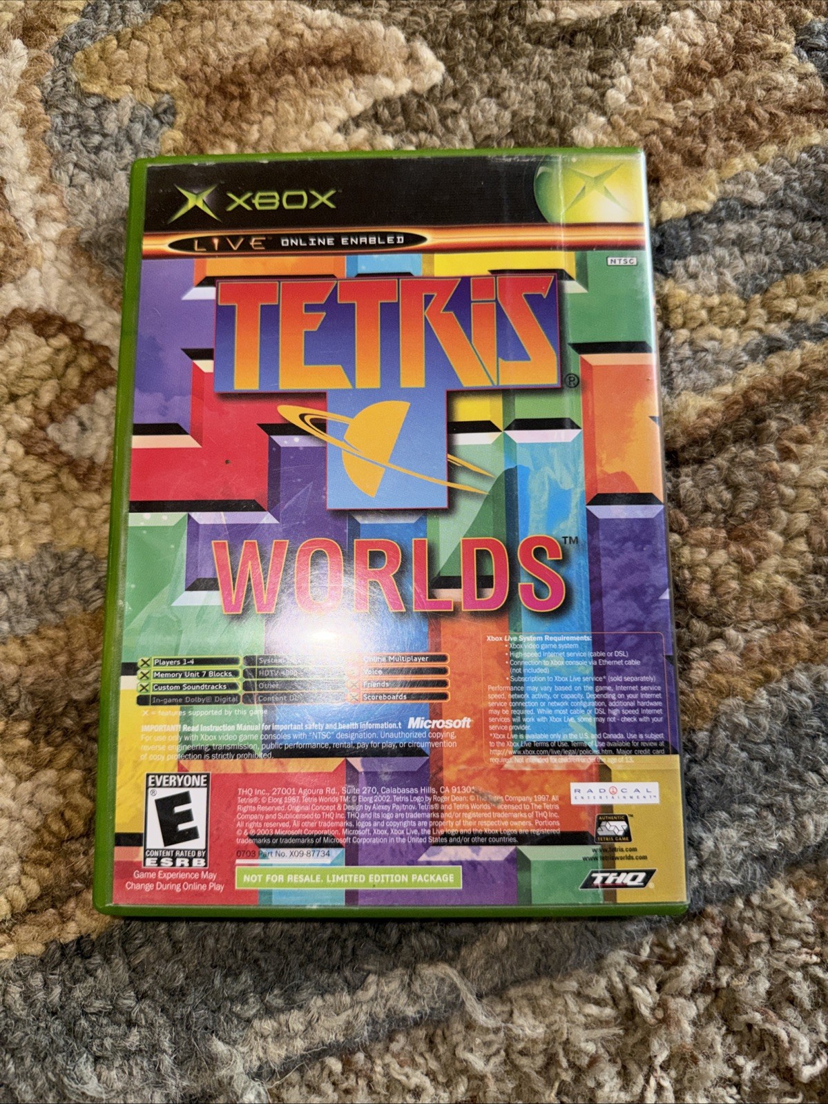 Star Wars: The Clone Wars / Tetris Worlds Online Edition Combo (Microsoft Xbox