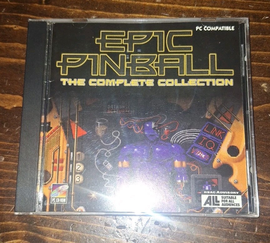 WizardWorks – Epic Pinball: The Complete Collection Game (PC CD-ROM, 1994)