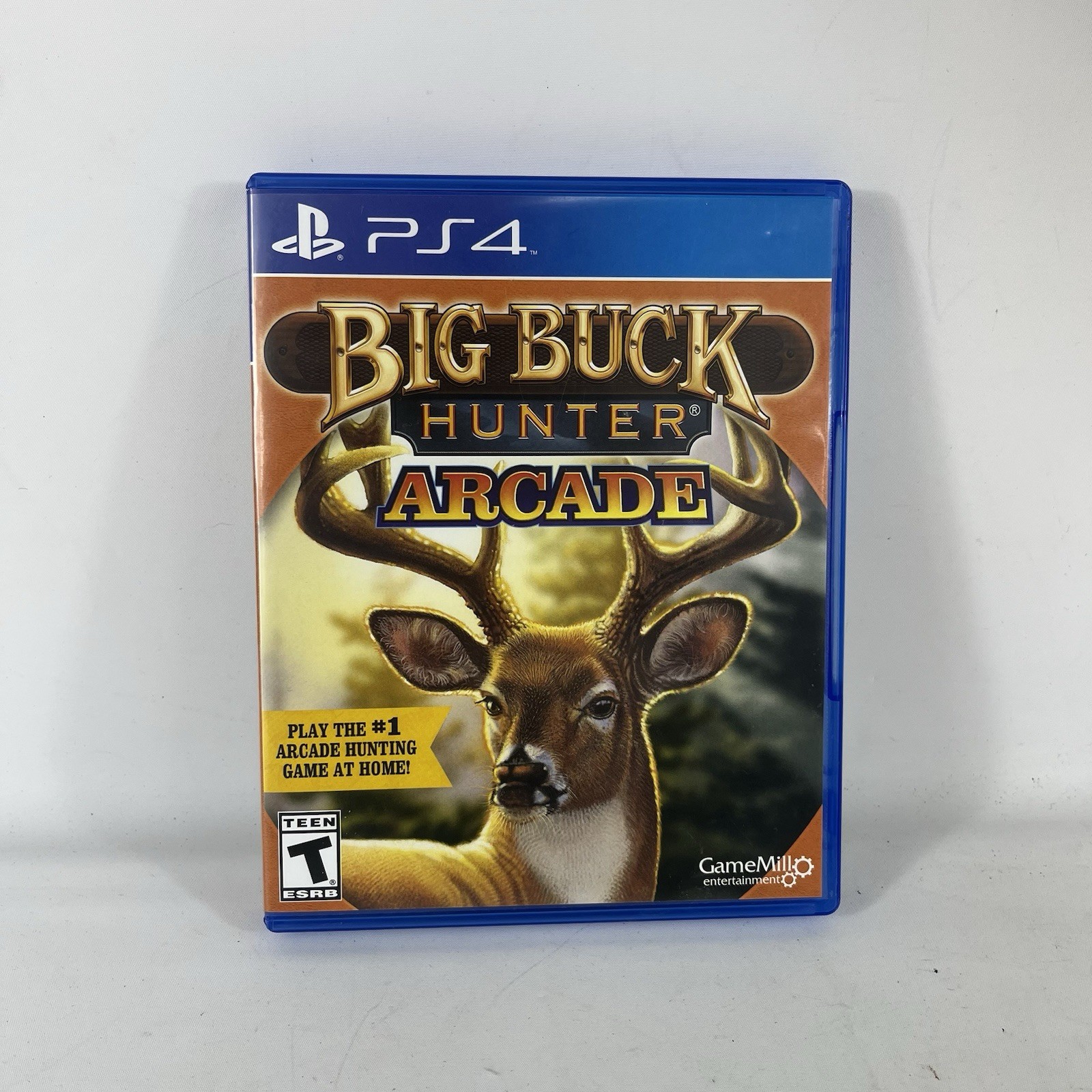 Big Buck Hunter Arcade (Sony PlayStation 4, 2016) Tested & Working