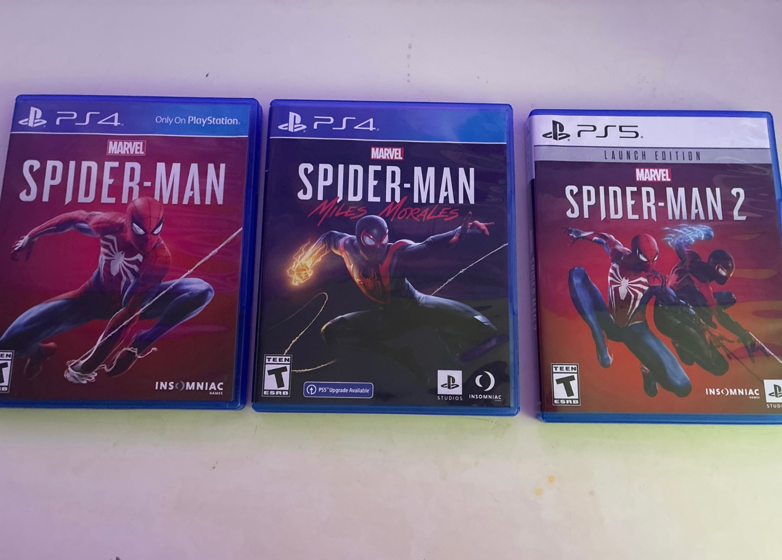 marvels spider-man trilogy bundle ps4 &ps5 – spiderman, miles morales, spiderman