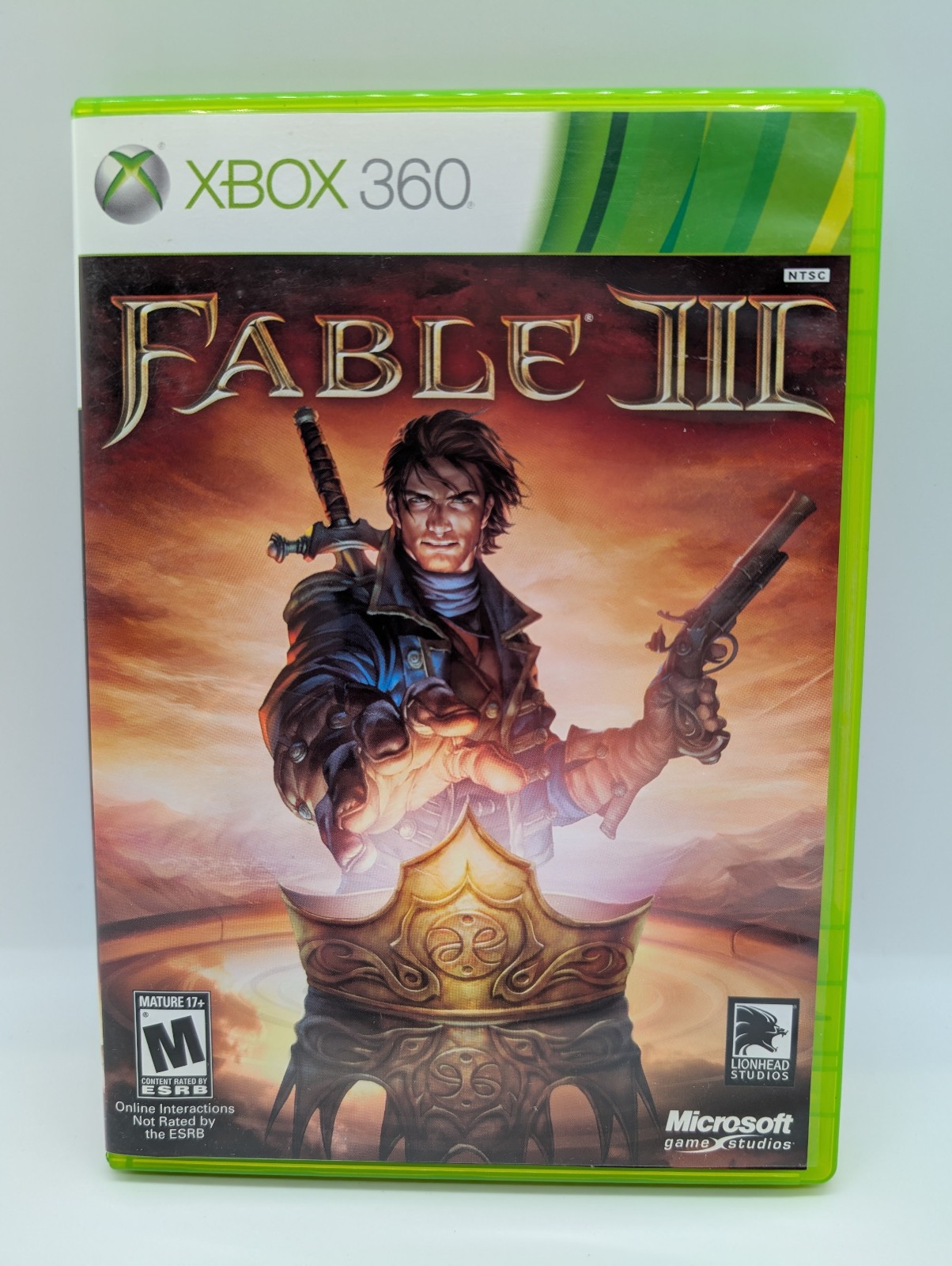 Fable III (Xbox 360, 2010) GOOD, W/MANUAL! MAIL IT TOMORROW!