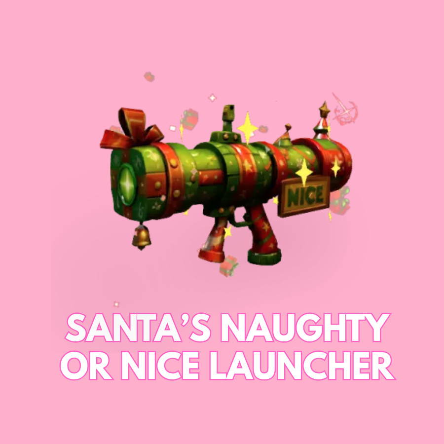 BADDIES❤️Santa’s Naughty Or Nice Launcher❤️ Cheap + Fast Delivery