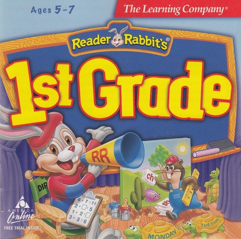 READER RABBIT 1ST GRADE 1998 +1Clk Windows 11 10 8 7 Vista XP Install