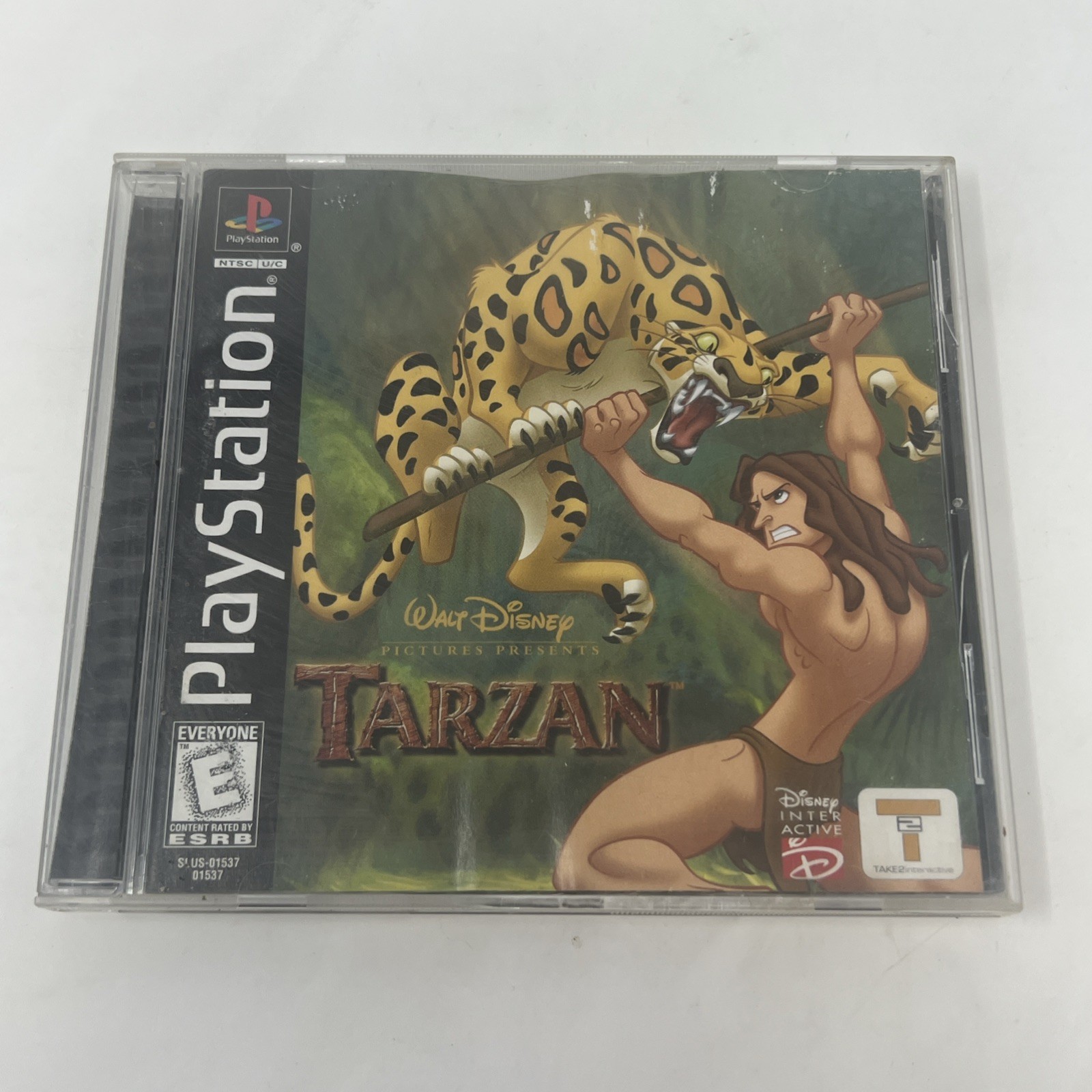 Disney’s Tarzan (Sony PlayStation / PS1) CIB Complete In Box Untested
