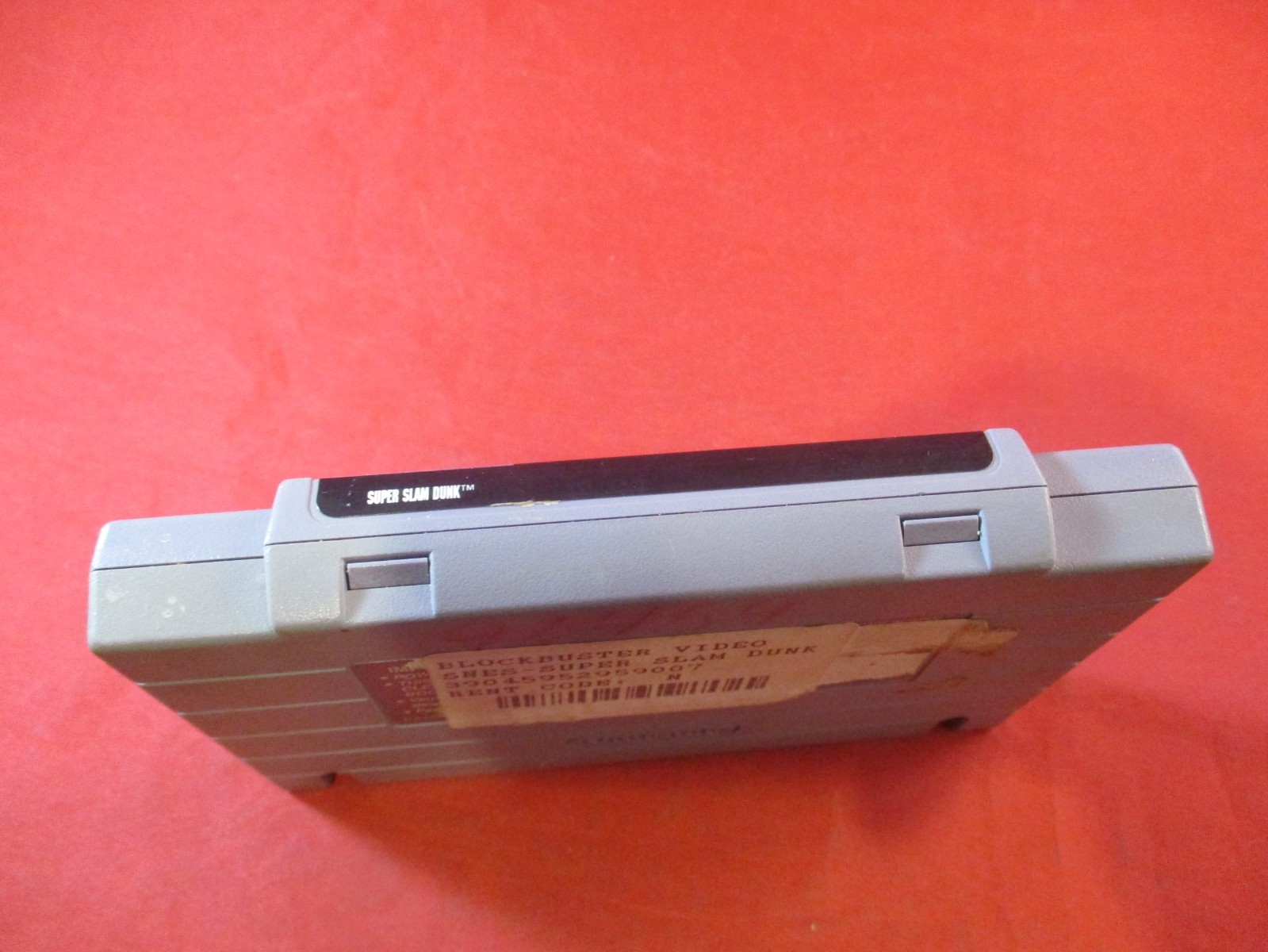 Super Slam Dunk (Super Nintendo SNES) game WORKS!