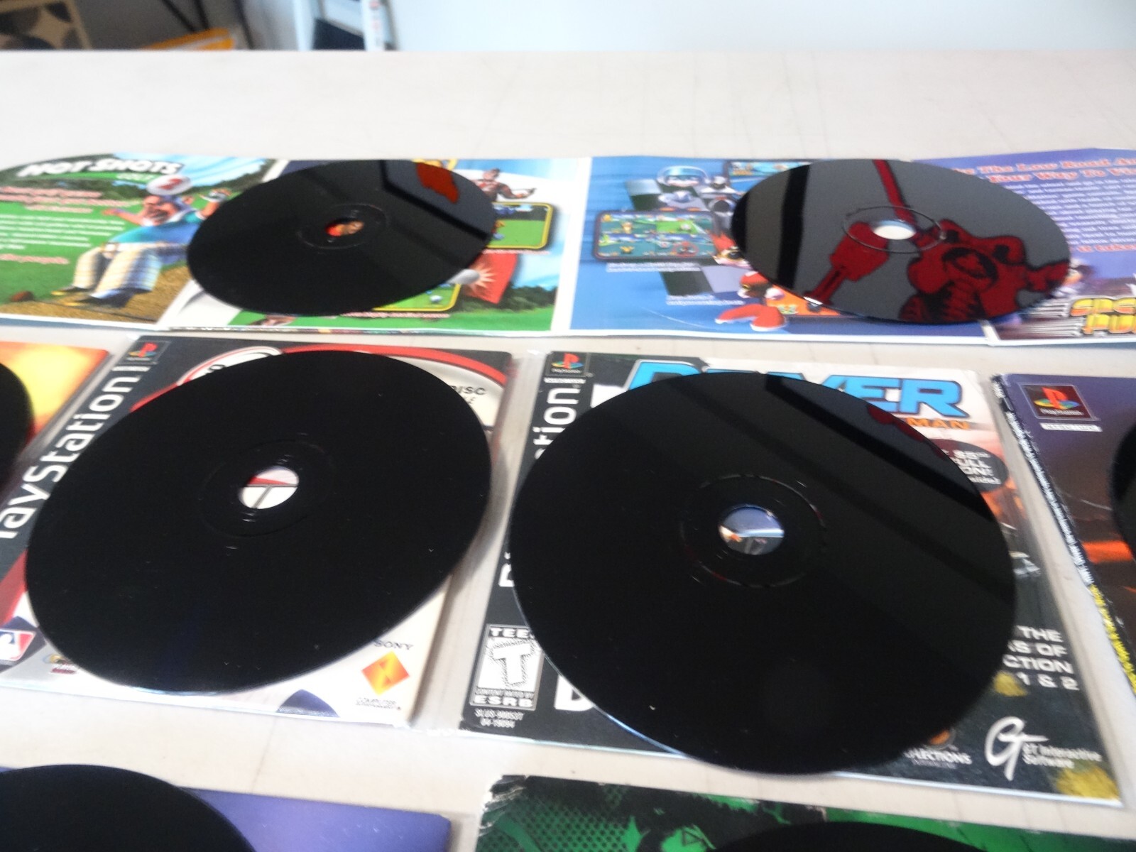 Lot OF 8 – Playstation 1 PS1 Magazine Demo Discs Underground . CIB ALL COVERS