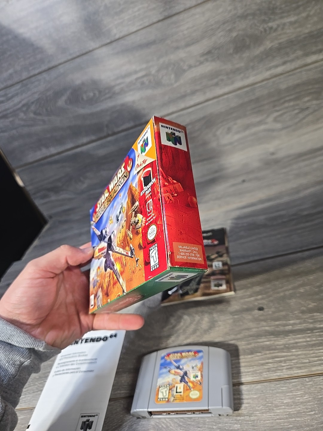 Star Wars: Rogue Squadron (64, 1998) CIB 🌟 [GREAT BOX] – Complete In Box