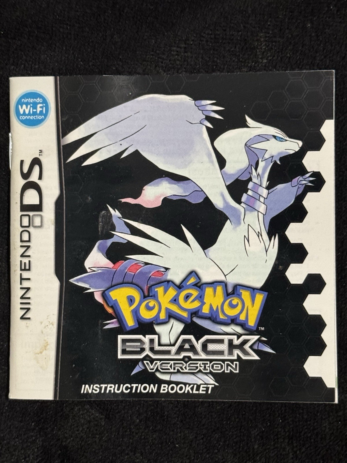 Nintendo DS Pokemon Black Version with Manual