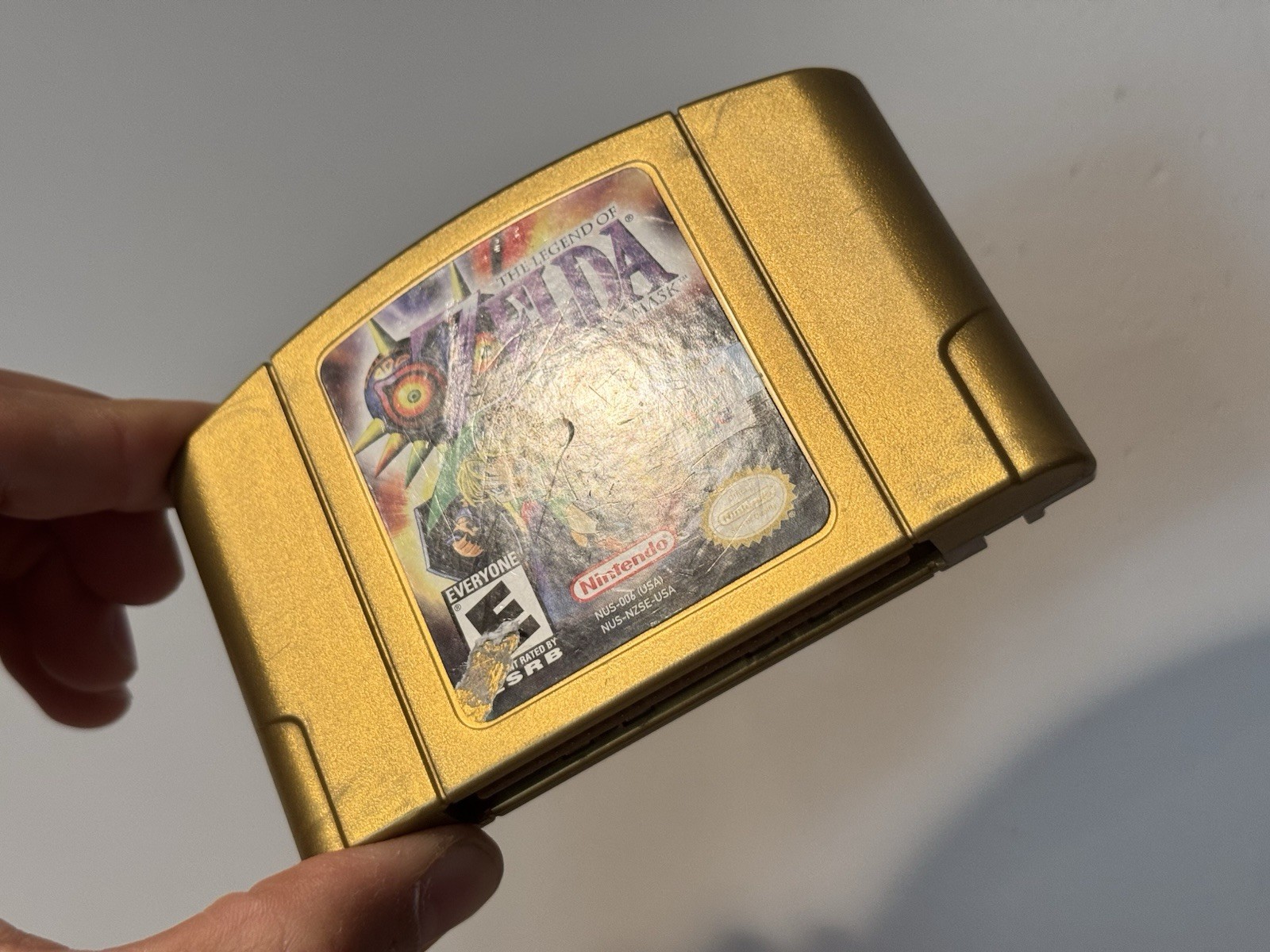 Legend of Zelda Majoras Mask Nintendo 64 N64 Authentic NON HOLO Tested READ!