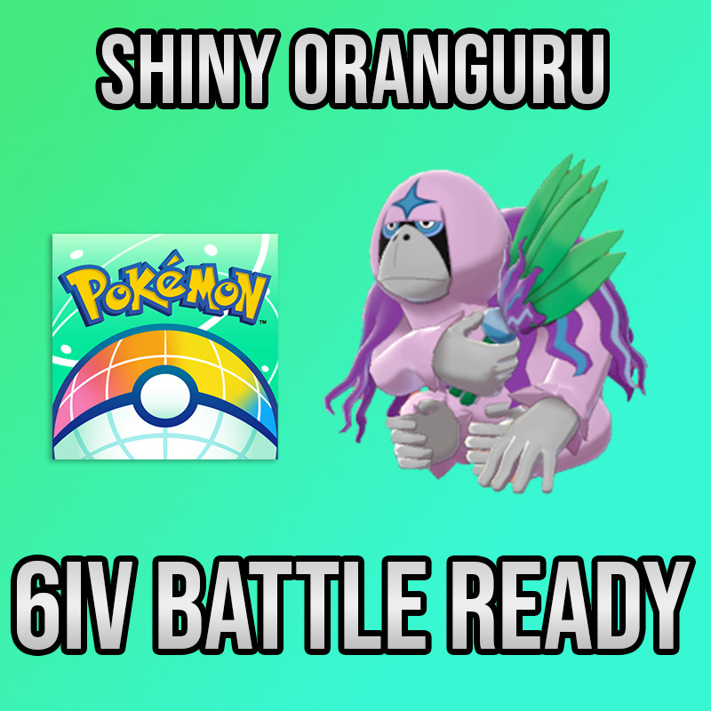 ✨6IV SHINY Oranguru Battle Ready🚀 POKEMON HOME✨ Pokemon Champions✨