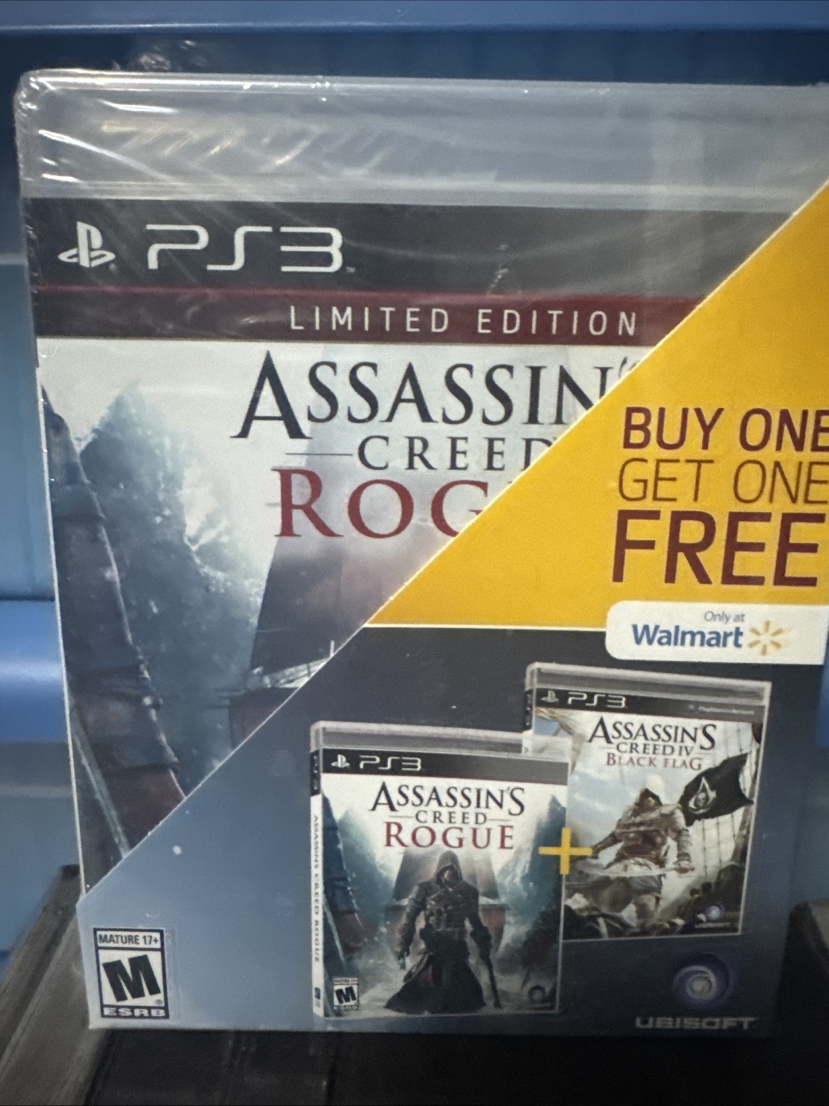 Assassin’s Creed Rogue & Black Flag (PS3) Walmart Bundle 2-Pack Sealed