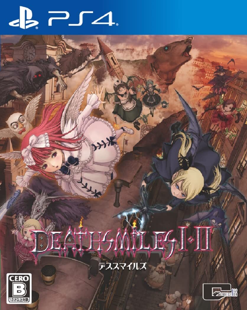 PS4 Game Software Deathsmiles I & II PLJM-16655 Standard Edition Gothic Horror
