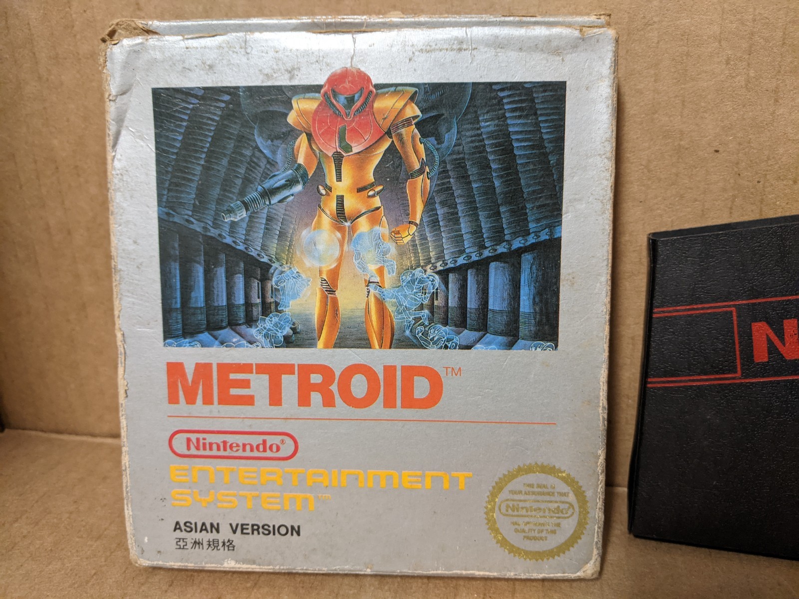 Asian Version Metroid for Nintendo NES ASI