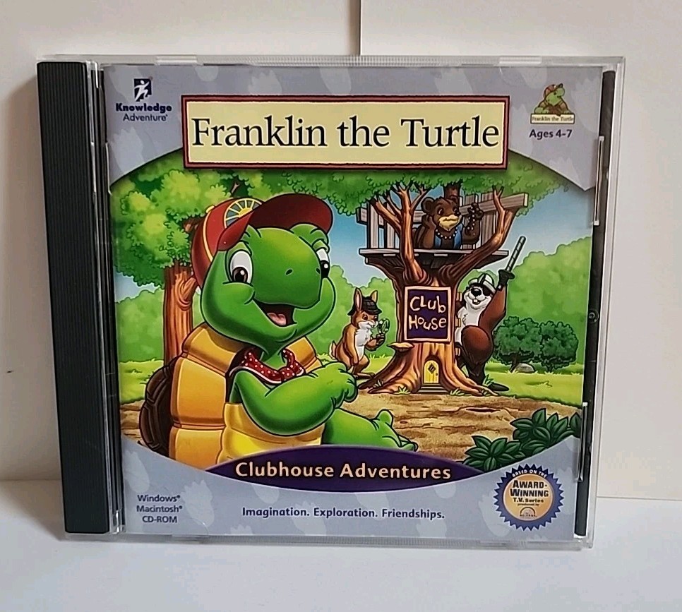 Franklin the Turtle: Clubhouse Adventures Game (Windows/Mac CD-ROM) Ages 4-7