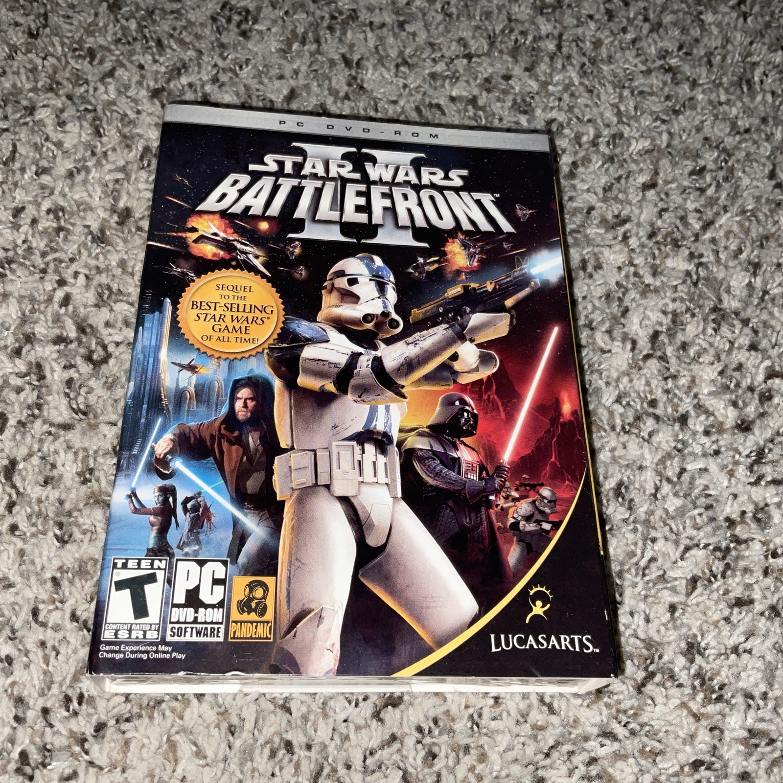 Star Wars Battlefront II DVD-ROM PC 2005 Brand New Factory Sealed