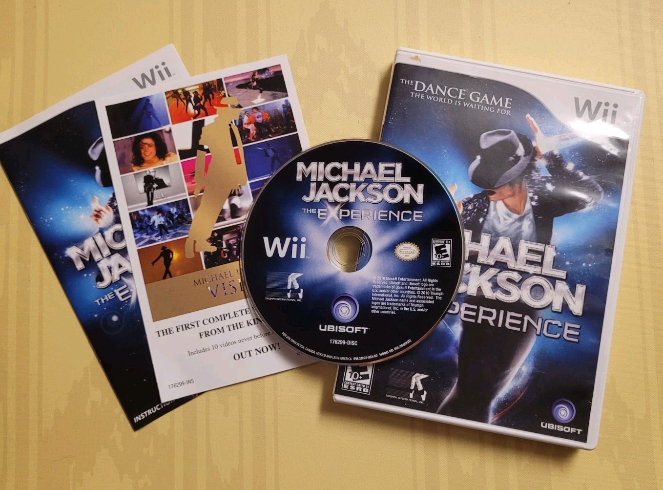 Michael Jackson The Experience for Nintendo Wii 2010 Complete USA
