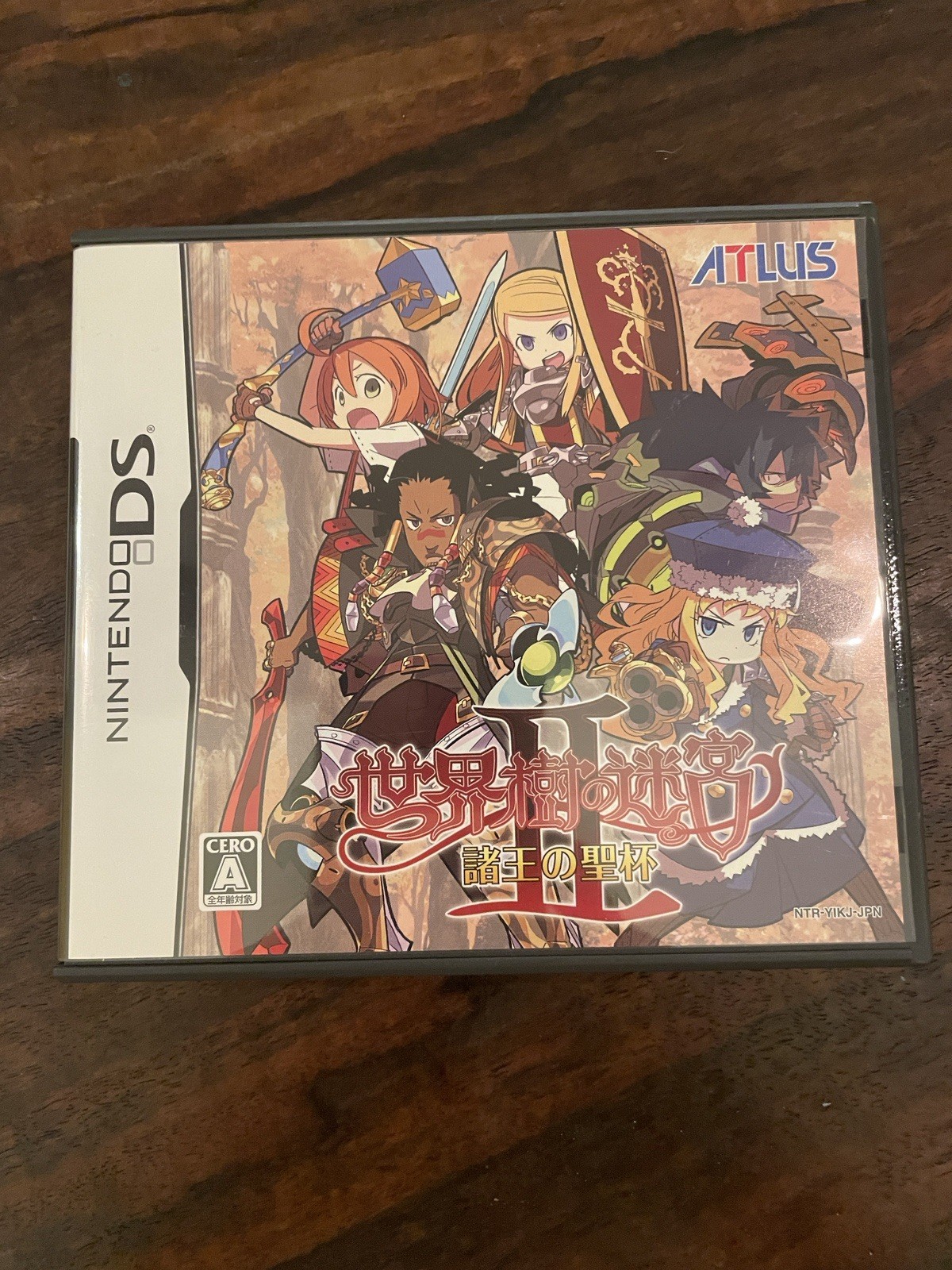 ATLUS Nintendo DS Etrian Odyssey II: Heroes of Lagaard – Japanese