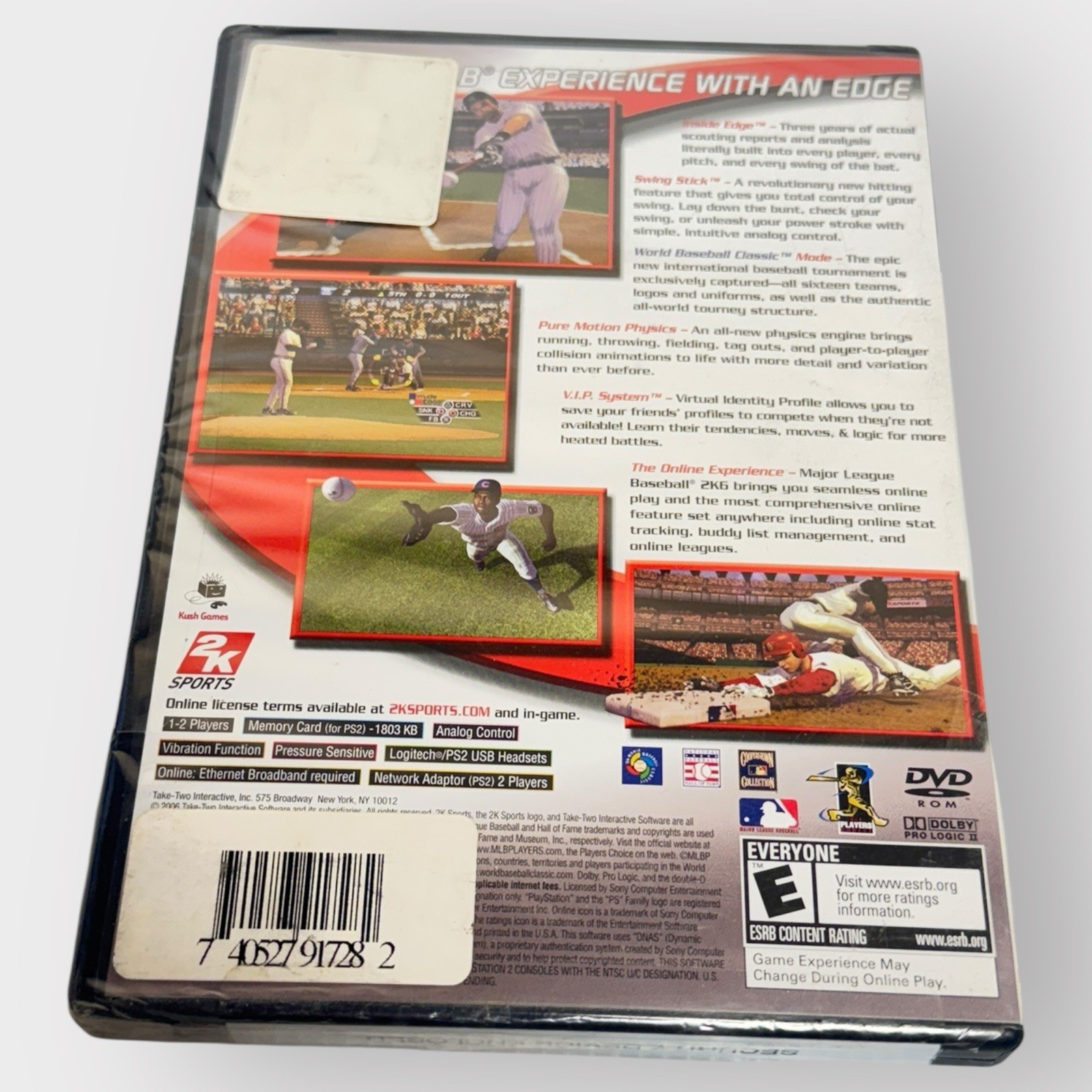 Major League Baseball 2K6 (Sony PlayStation 2) BRAND NEW FACTORY SEALED