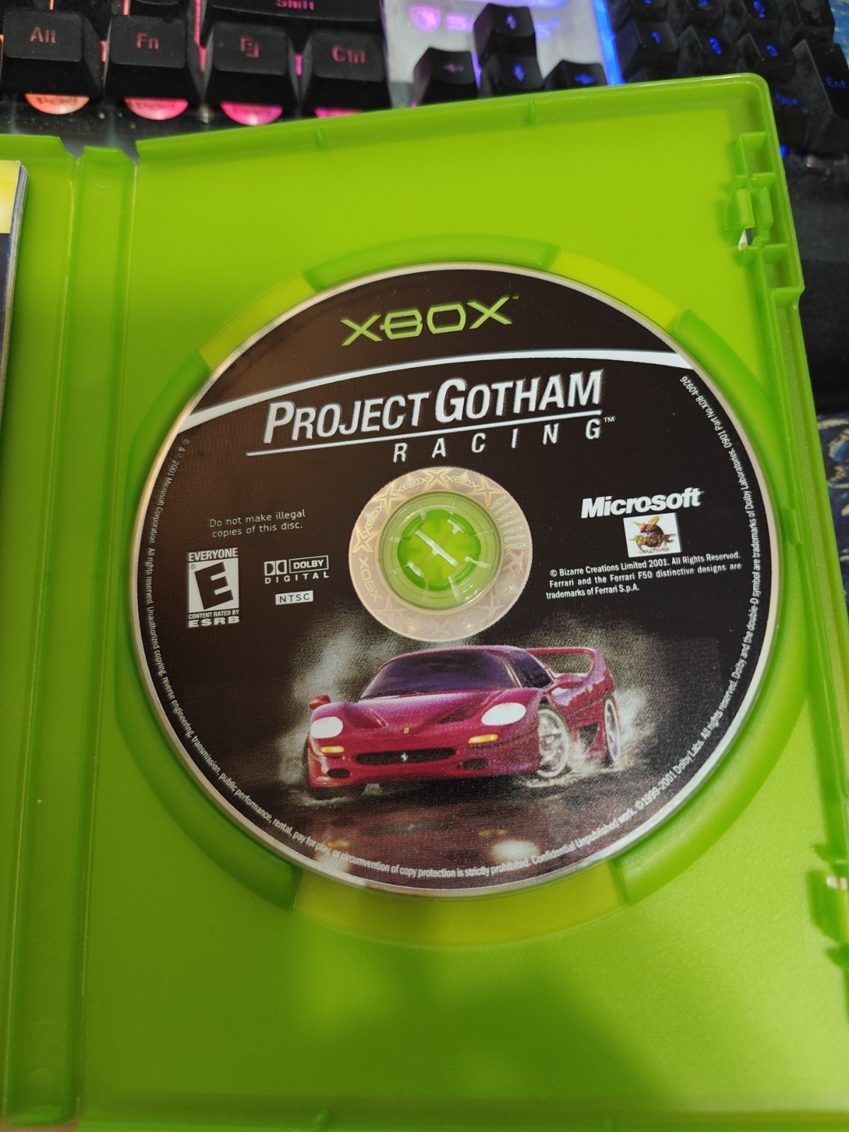Project Gotham Racing Microsoft Xbox 2001 CIB Tested And Working