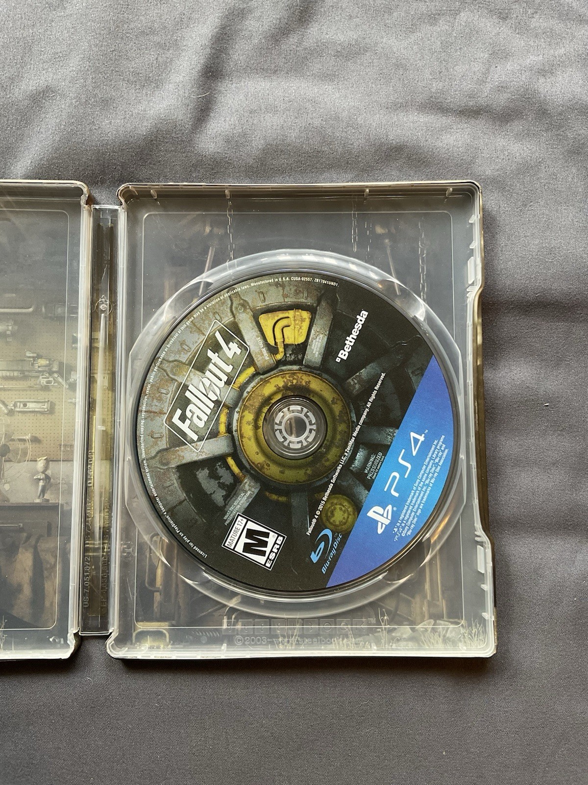 Bethesda Fallout 4 SteelBook Edition PS4 M (Mature) game 2015