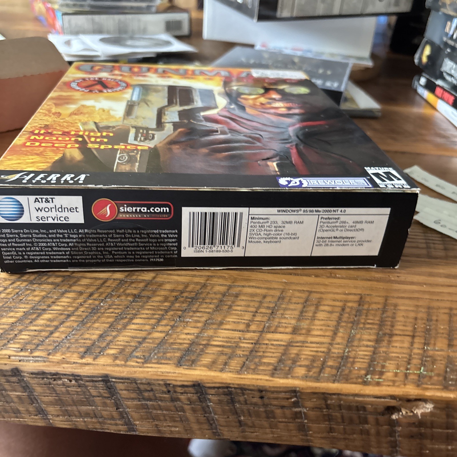 Gunman Chronicles (PC, 2000) BIG BOX Opened Box Disc Manuals Mint