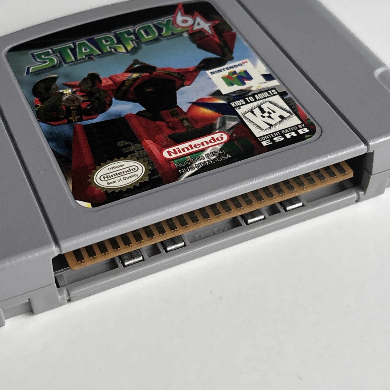 Star Fox Nintendo 64 N64 Authentic Cleaned Tested Super Fun Retro Kids Game