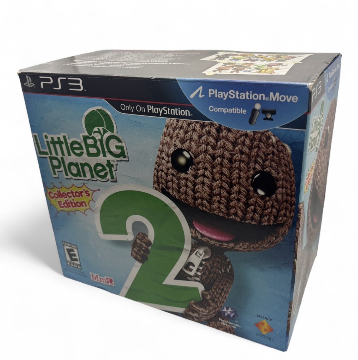 Little Big Planet 2 Collector’s Edition (PS3) Open Box, Plush & Bookends & Game