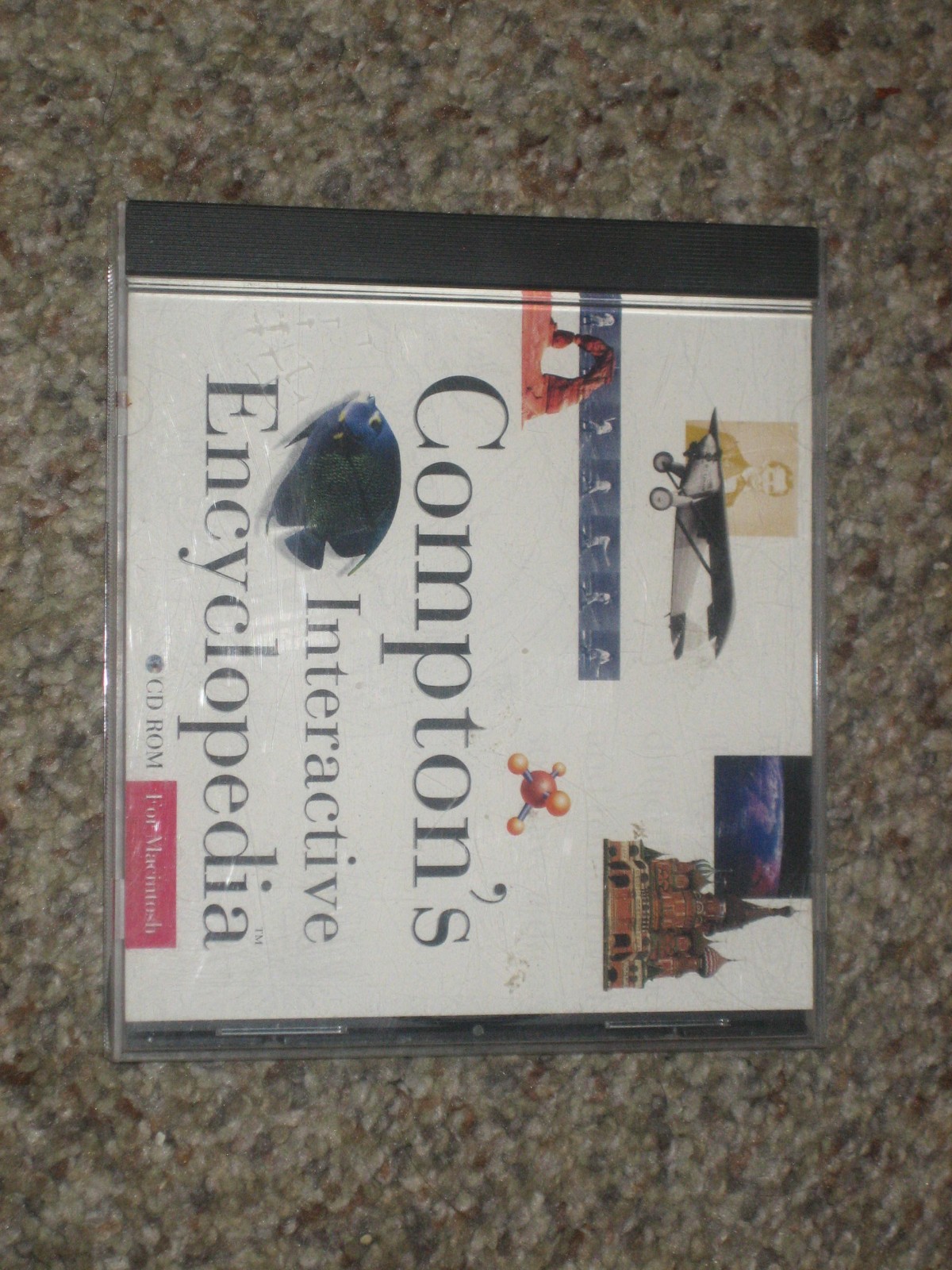 Compton’s Interactive Encyclopedia 1993 Edition FOR MACINTOSH Educational CD-ROM