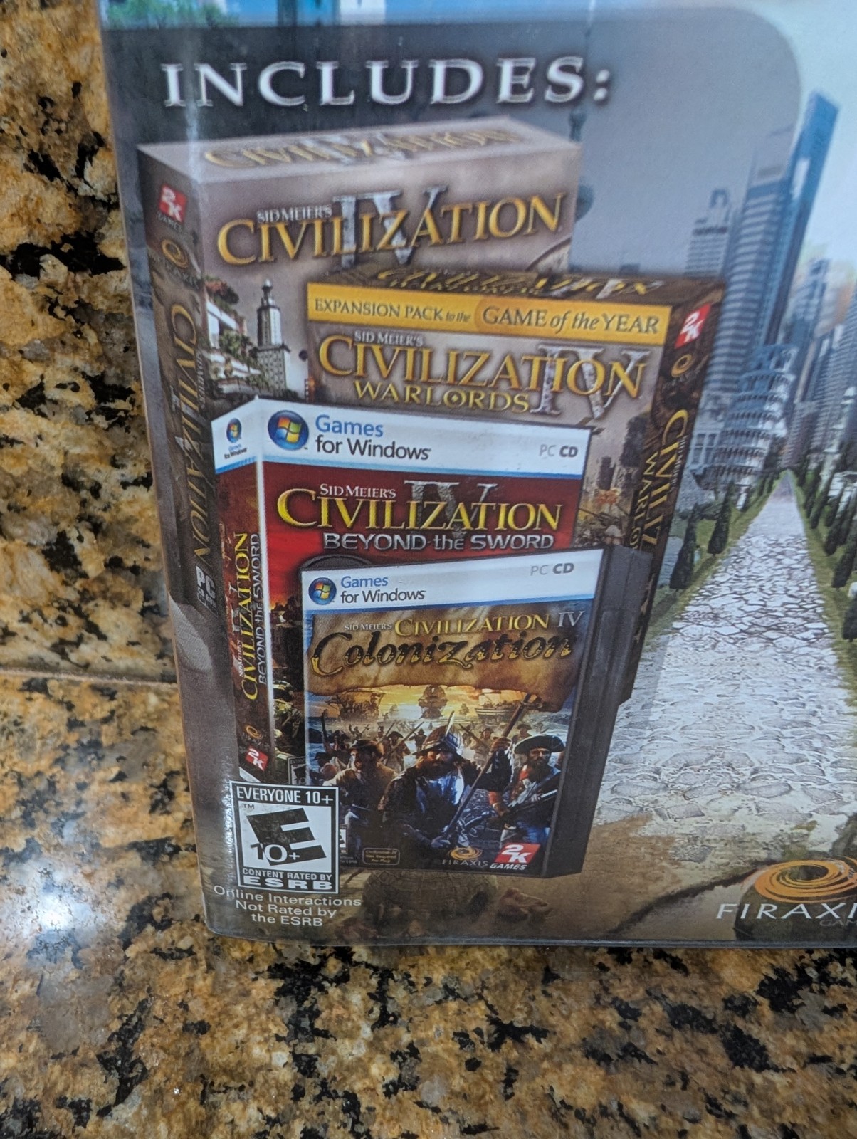 Sid Meier’s Civilization IV Complete Edition PC DVD-ROM Manual Included 2K