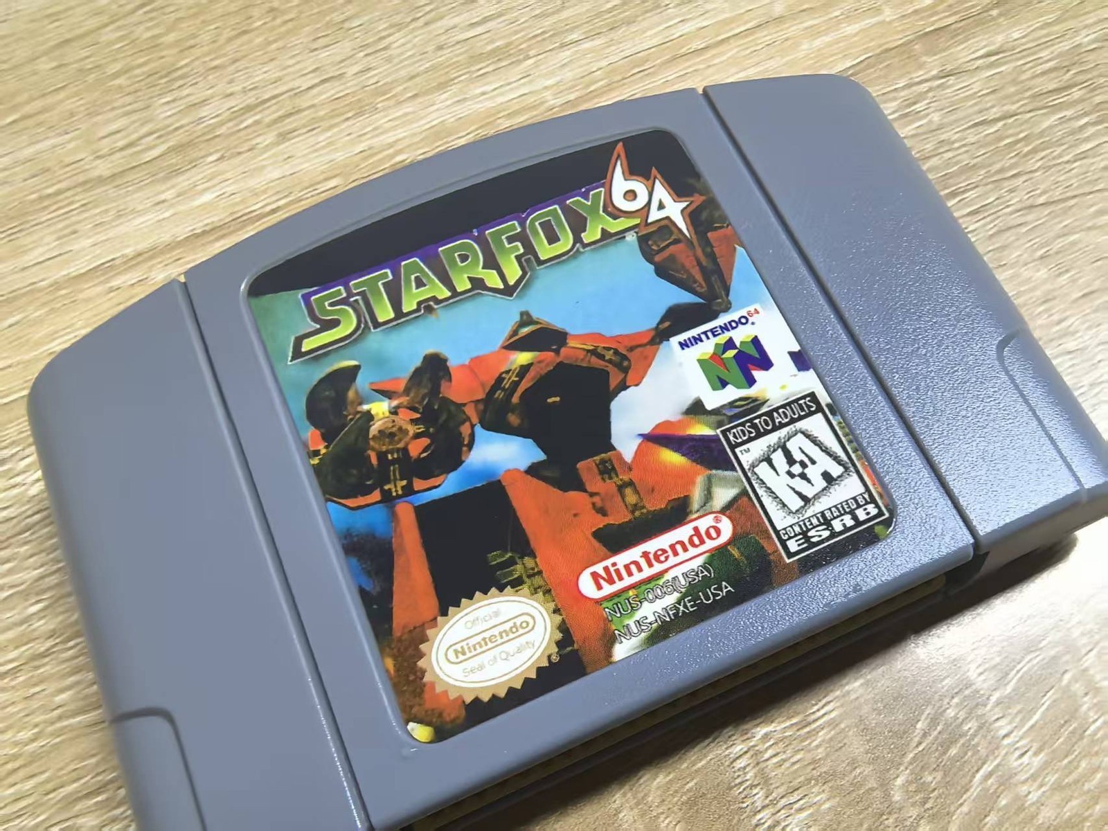 Star Fox 64 (Nintendo 64 N64) Classic Space Shooter Combat Adventure Gam