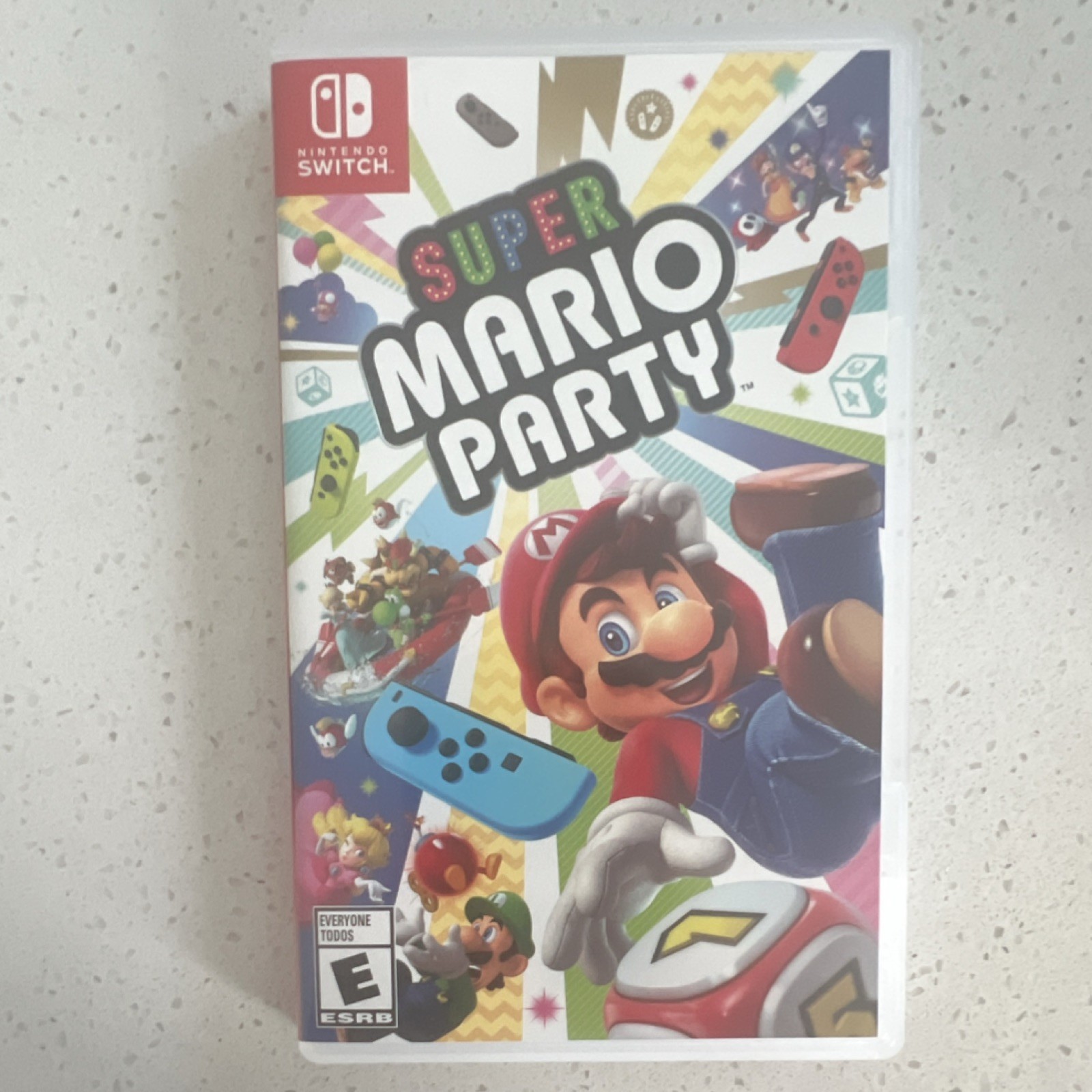 Nintendo Super Mario Party Mario Party Series Switch 2018 E Multiplayer w/ Case